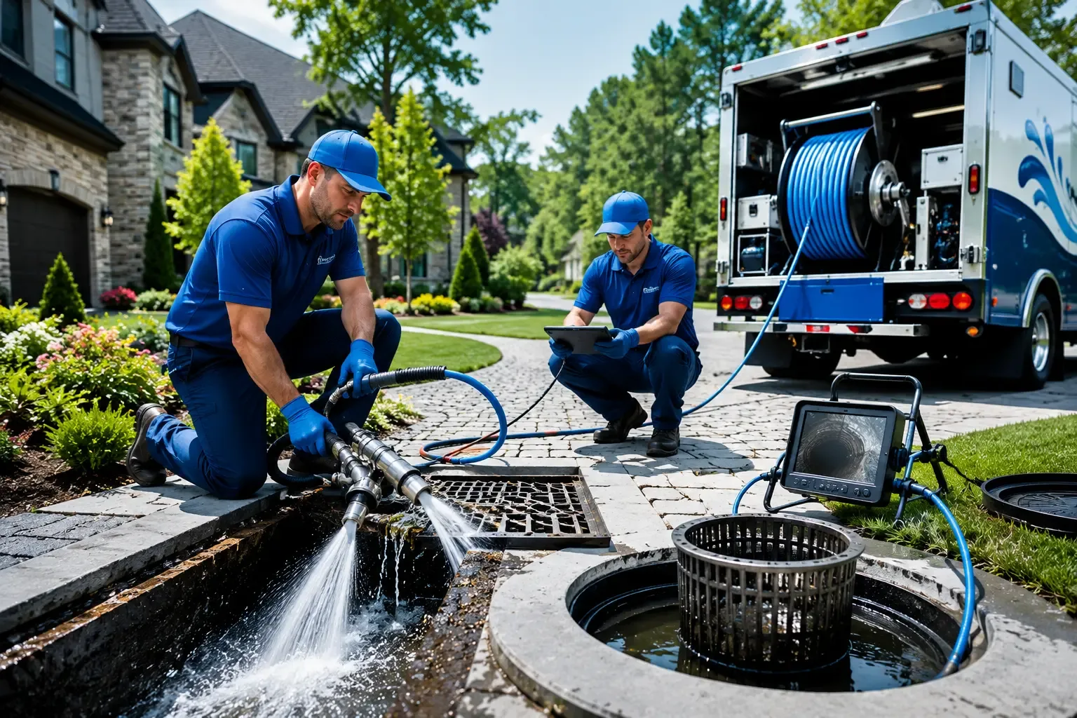 Local outdoor drain cleaning professionals in Waite, ME